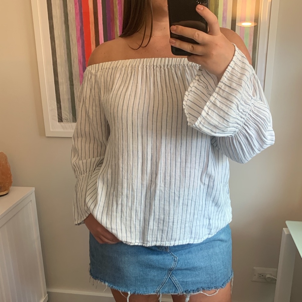 Off the Shoulder Flowy Top